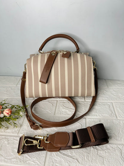 Stripe Barrel Bag!