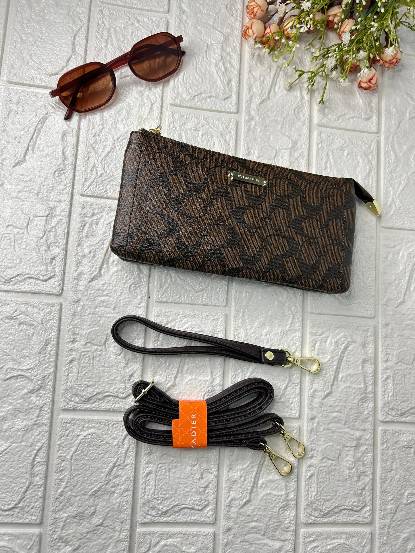 LuxeZip Clutch Sling