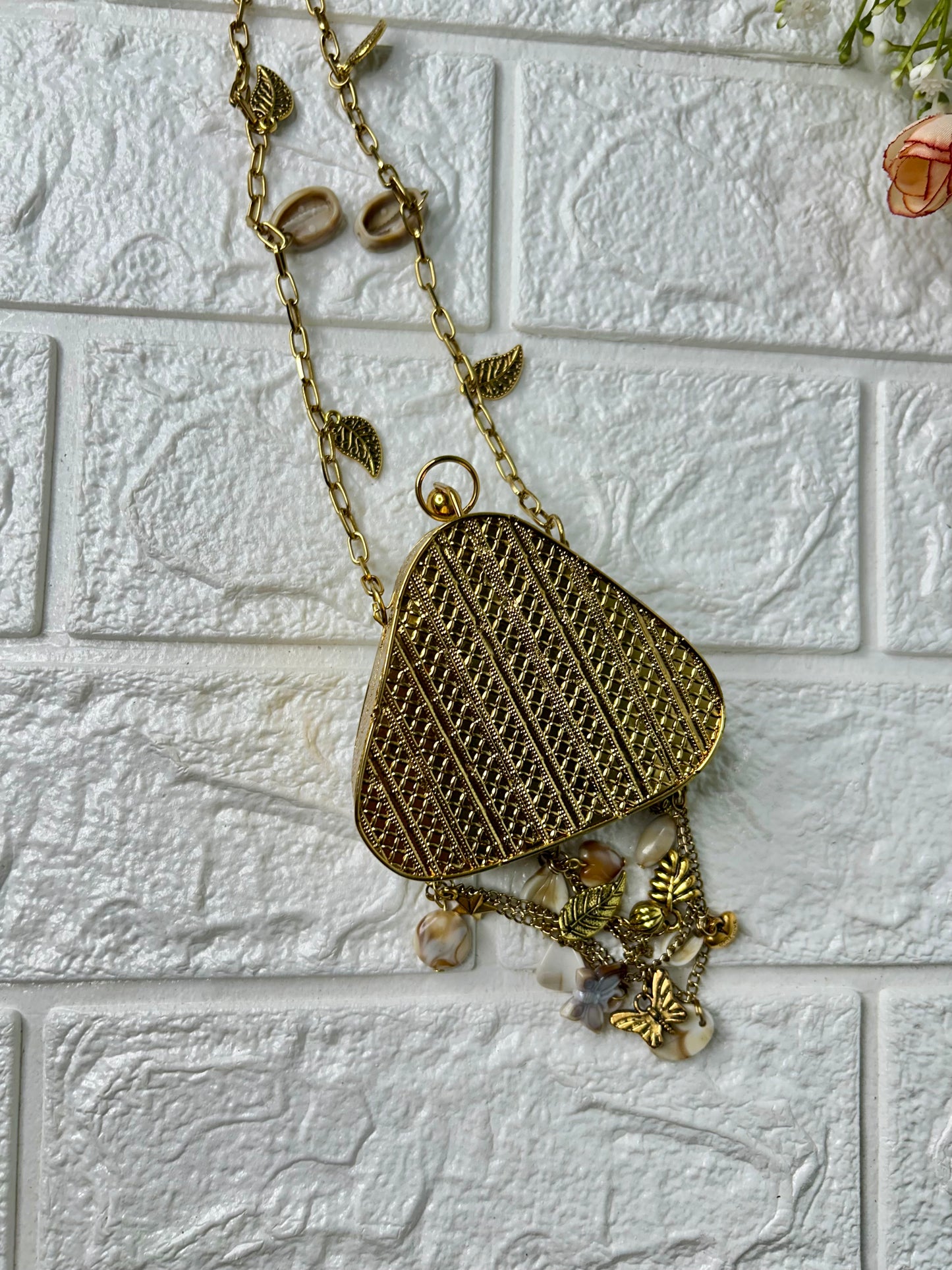 Brass Mini Bag