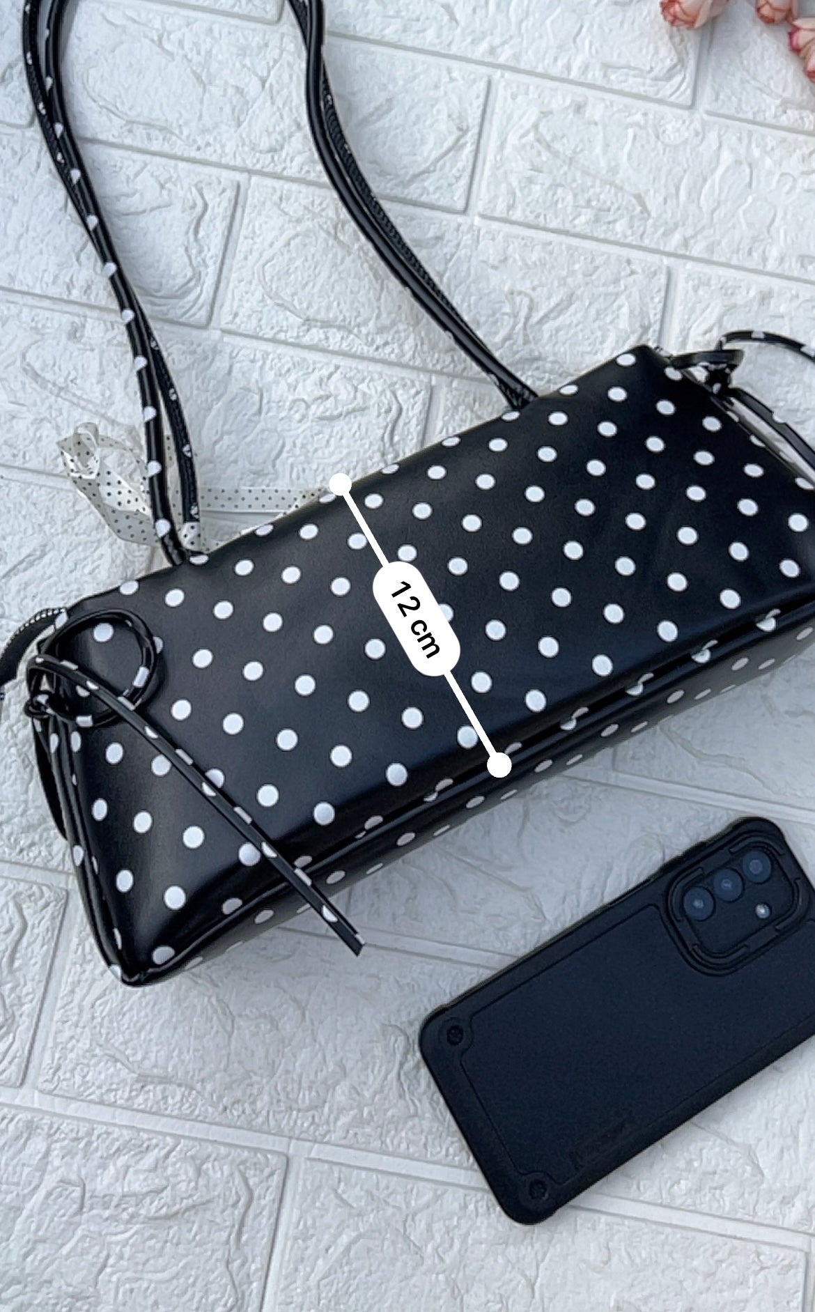 Soft Dot Shoulder Bag