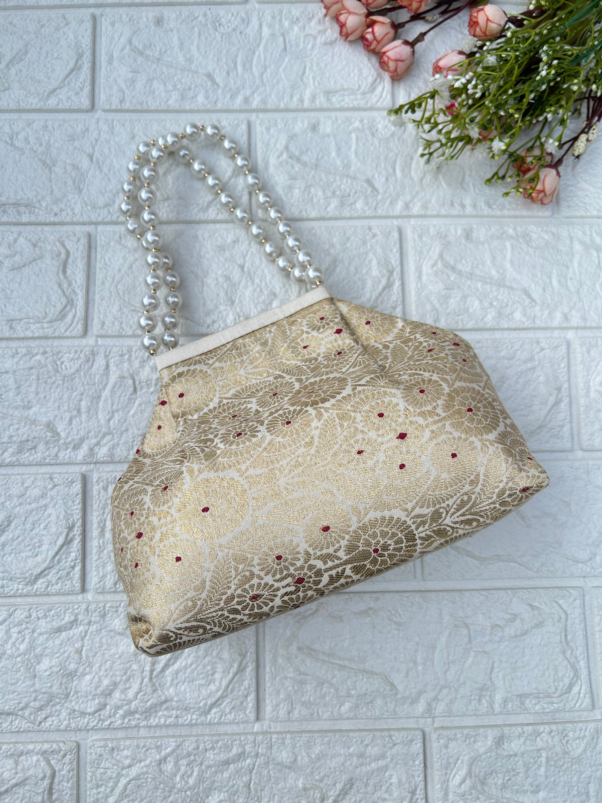 Brocade Potali bag