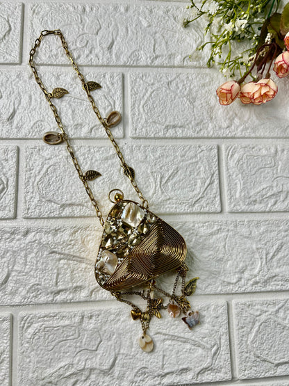 Brass Mini Bag