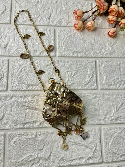 Brass Mini Bag