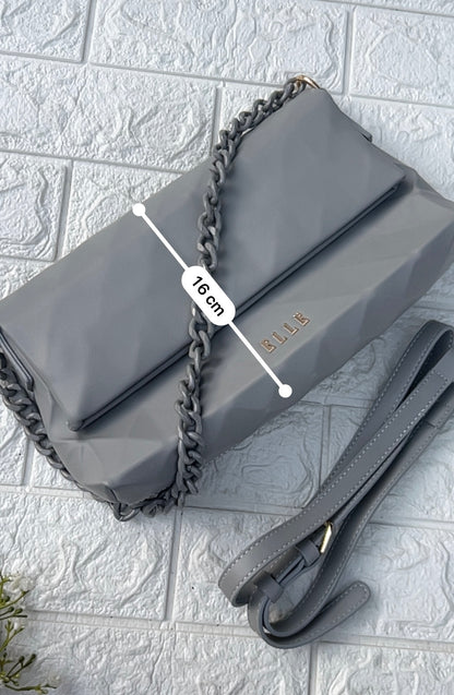Grey Luxe Bag