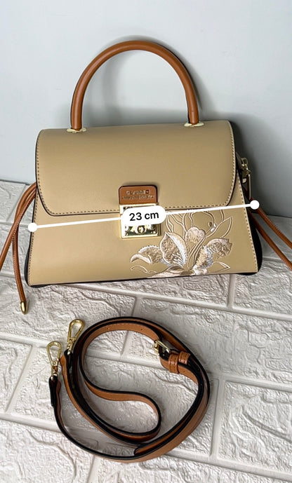 Floral TopHandle Bag ￼
