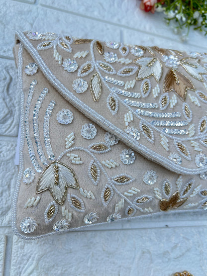 Golden Grace Clutch