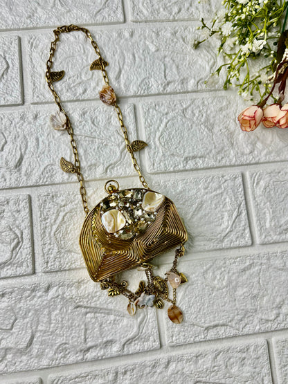 Brass Mini Bag