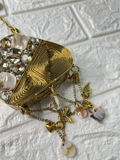 Brass Mini Bag