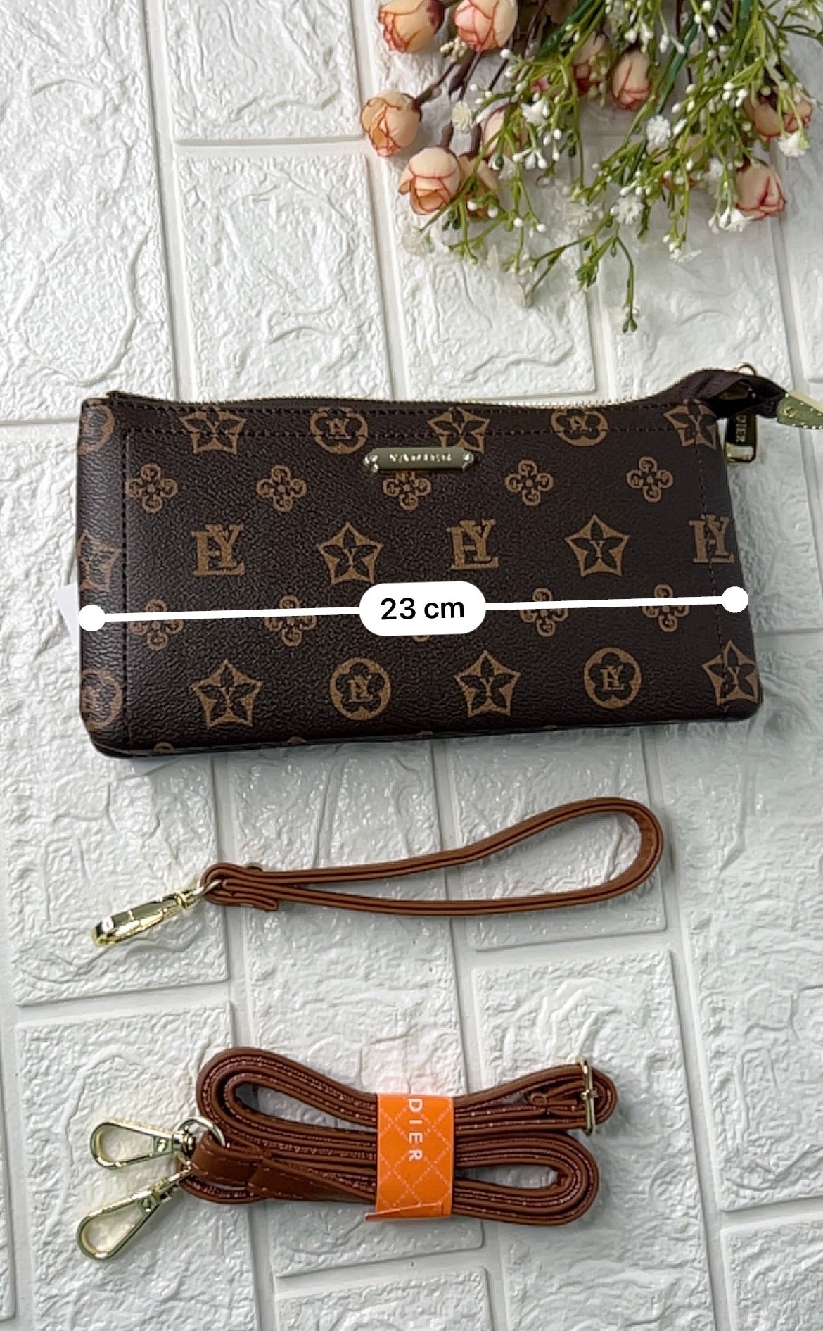 LuxeZip Clutch Sling