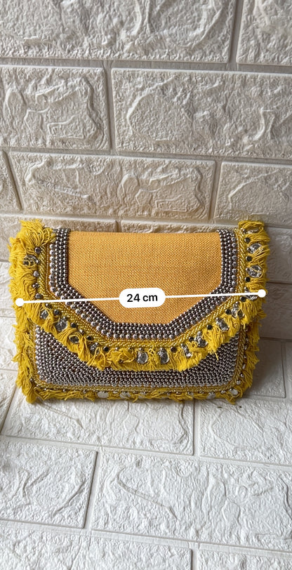 Boho clutch