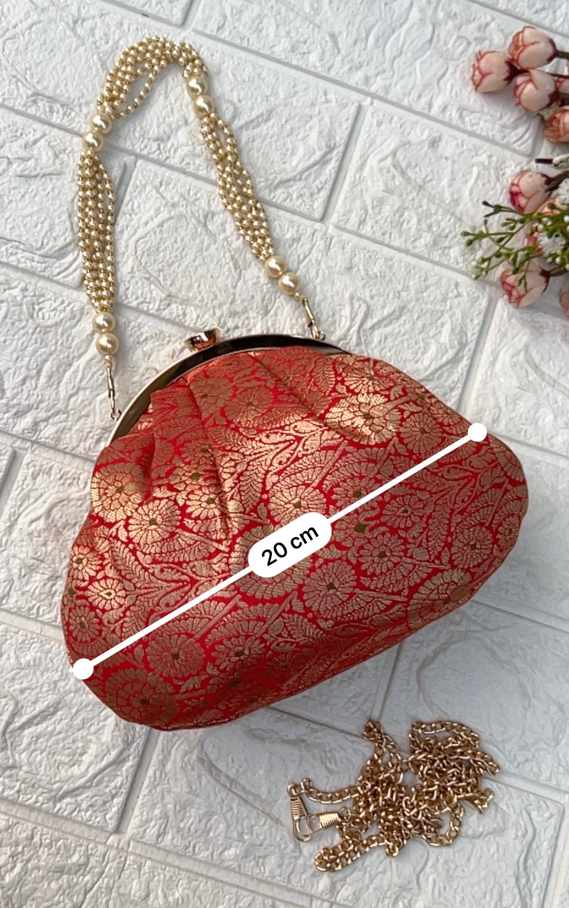 Brocade Potali Bag