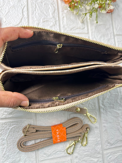 LuxeZip Clutch Sling