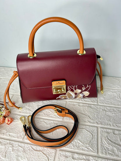 Floral TopHandle Bag ￼