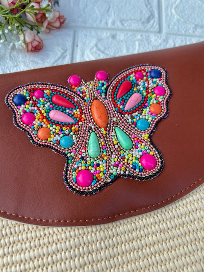 Boho Beaded Sling Bag