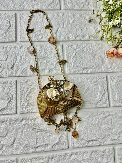 Brass Mini Bag