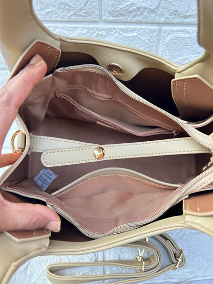 Floral Accent Handbag