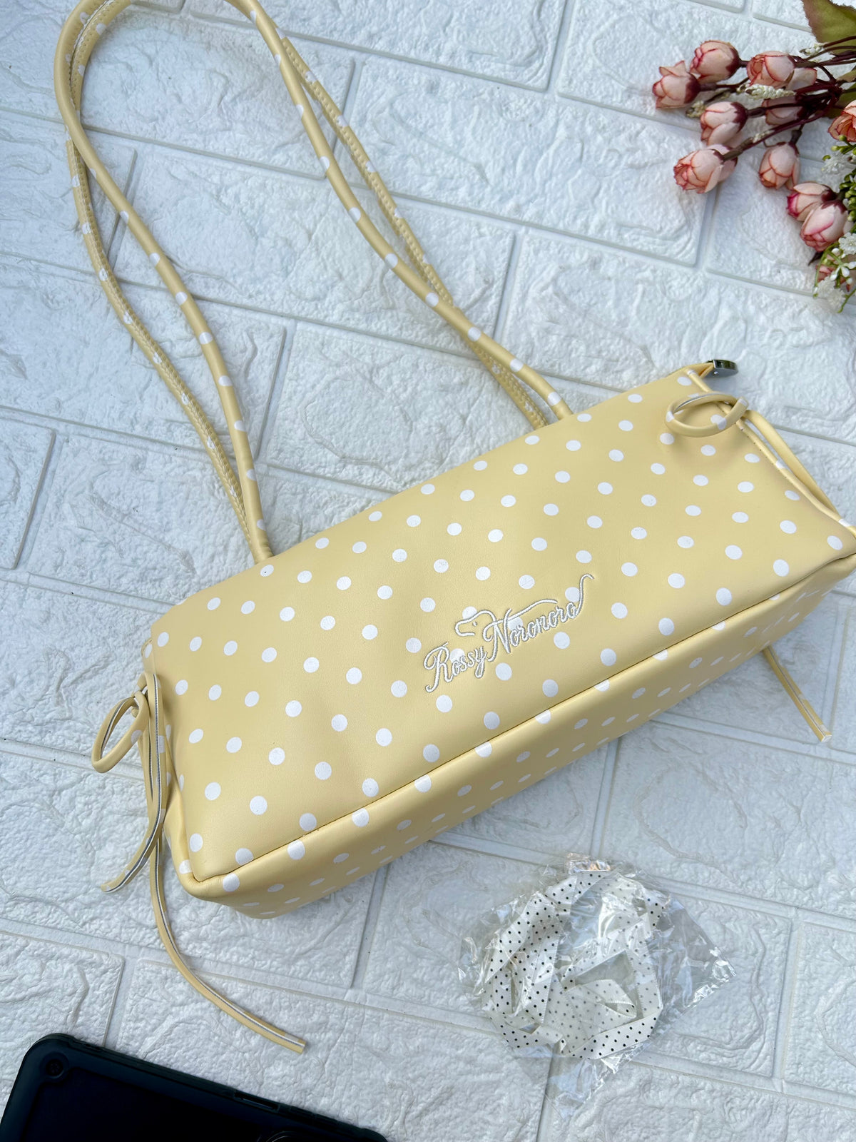 Soft Dot Shoulder Bag