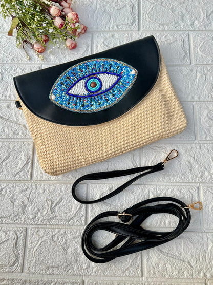 Boho Beaded Sling Bag