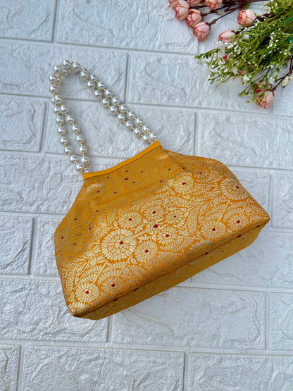 Brocade Potali bag