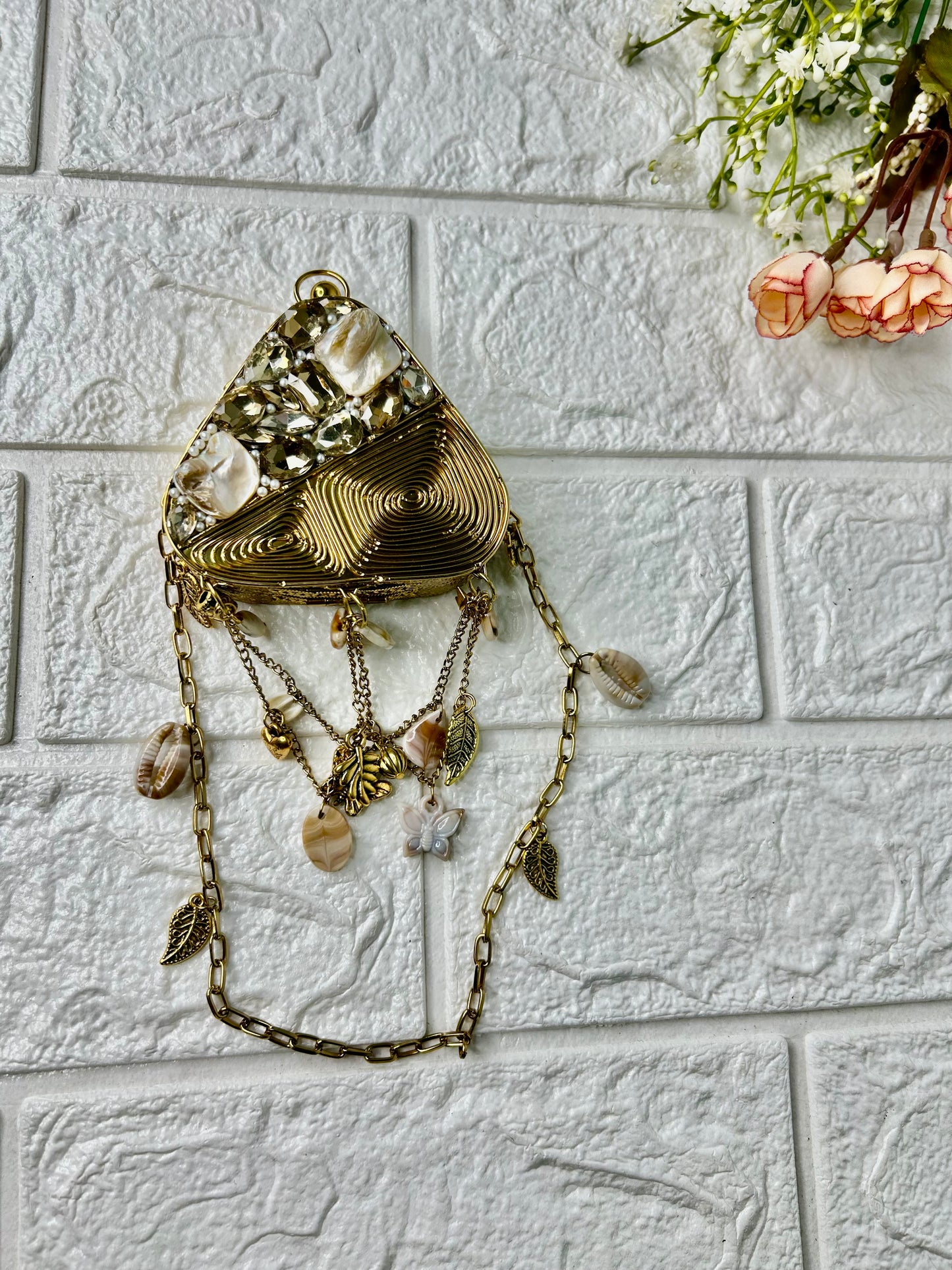 Brass Mini Bag