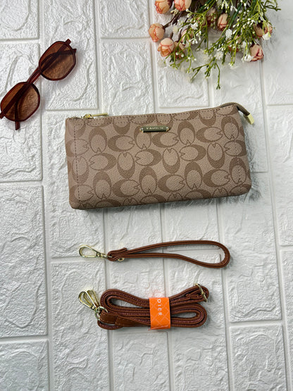 LuxeZip Clutch Sling