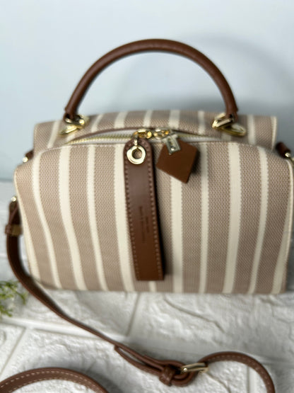 Stripe Barrel Bag!