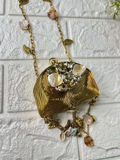 Brass Mini Bag