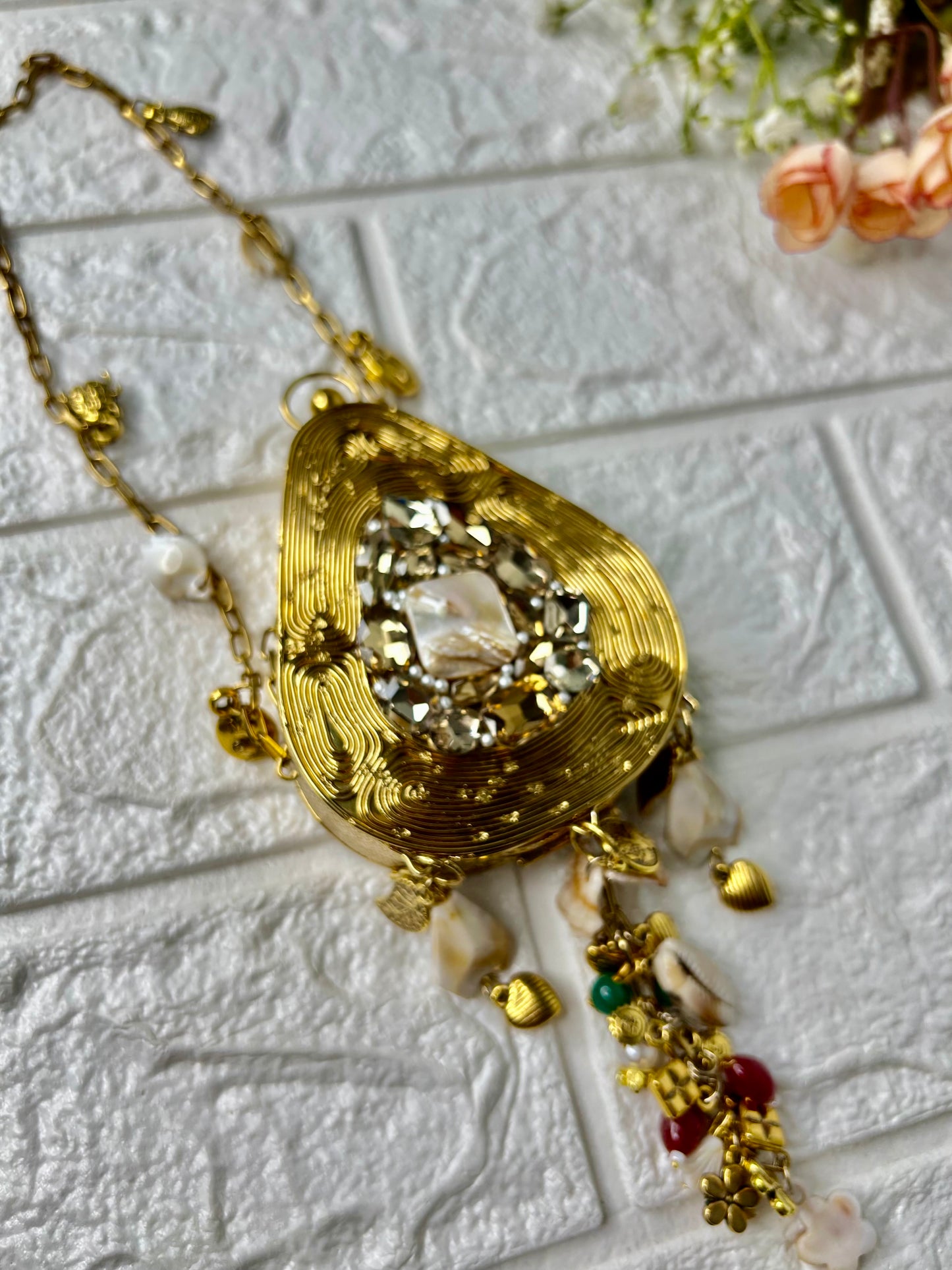 Brass Mini Bag