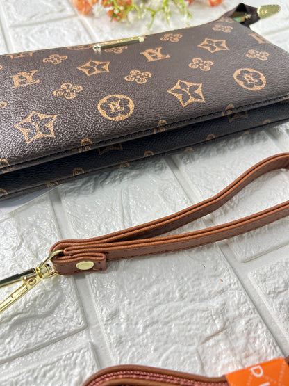 LuxeZip Clutch Sling