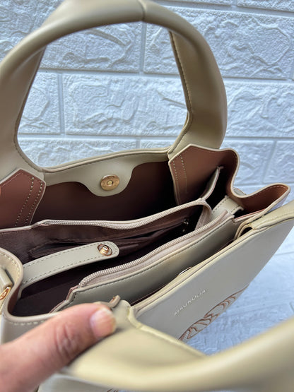Floral Accent Handbag