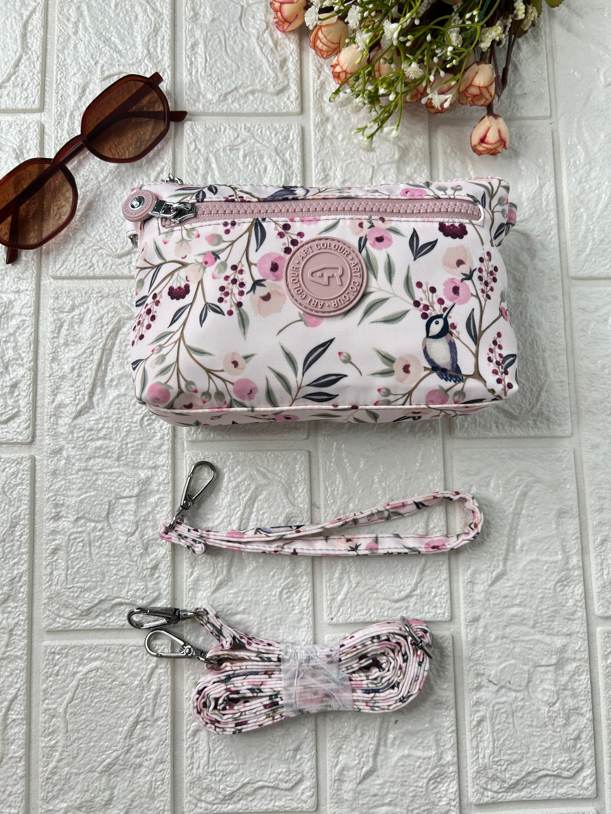 Dura Print Clutch Sling