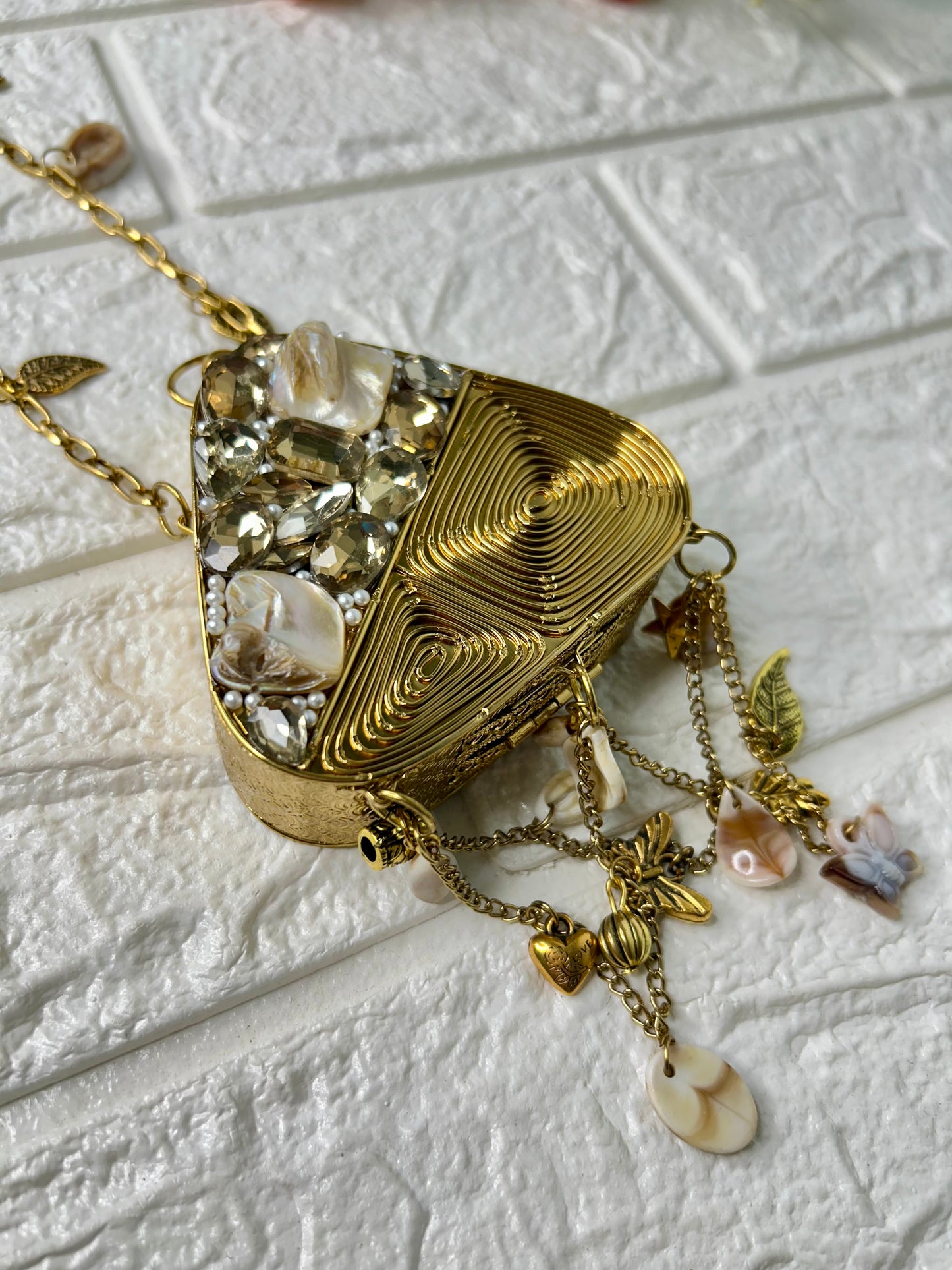 Brass Mini Bag
