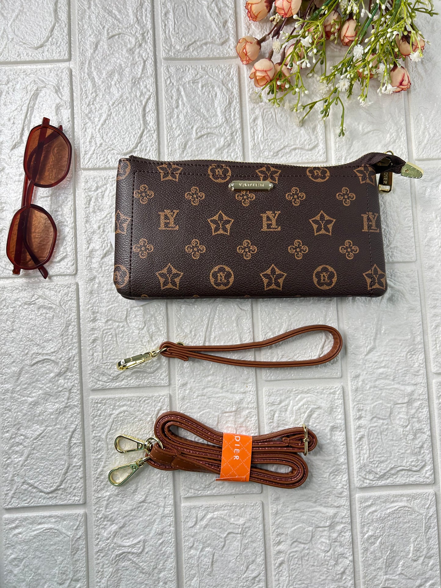 LuxeZip Clutch Sling