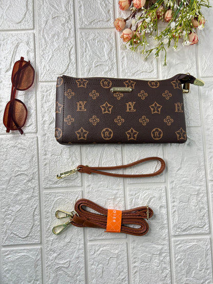 LuxeZip Clutch Sling