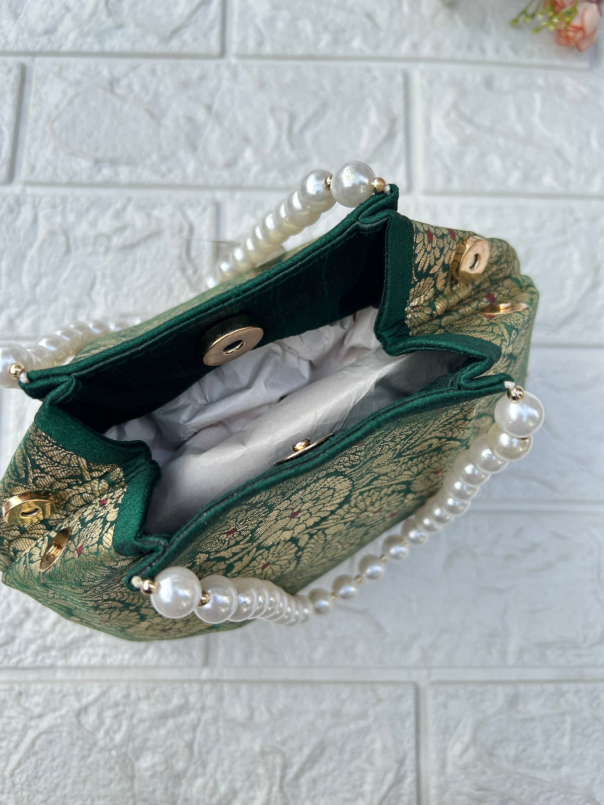 Brocade Potali bag
