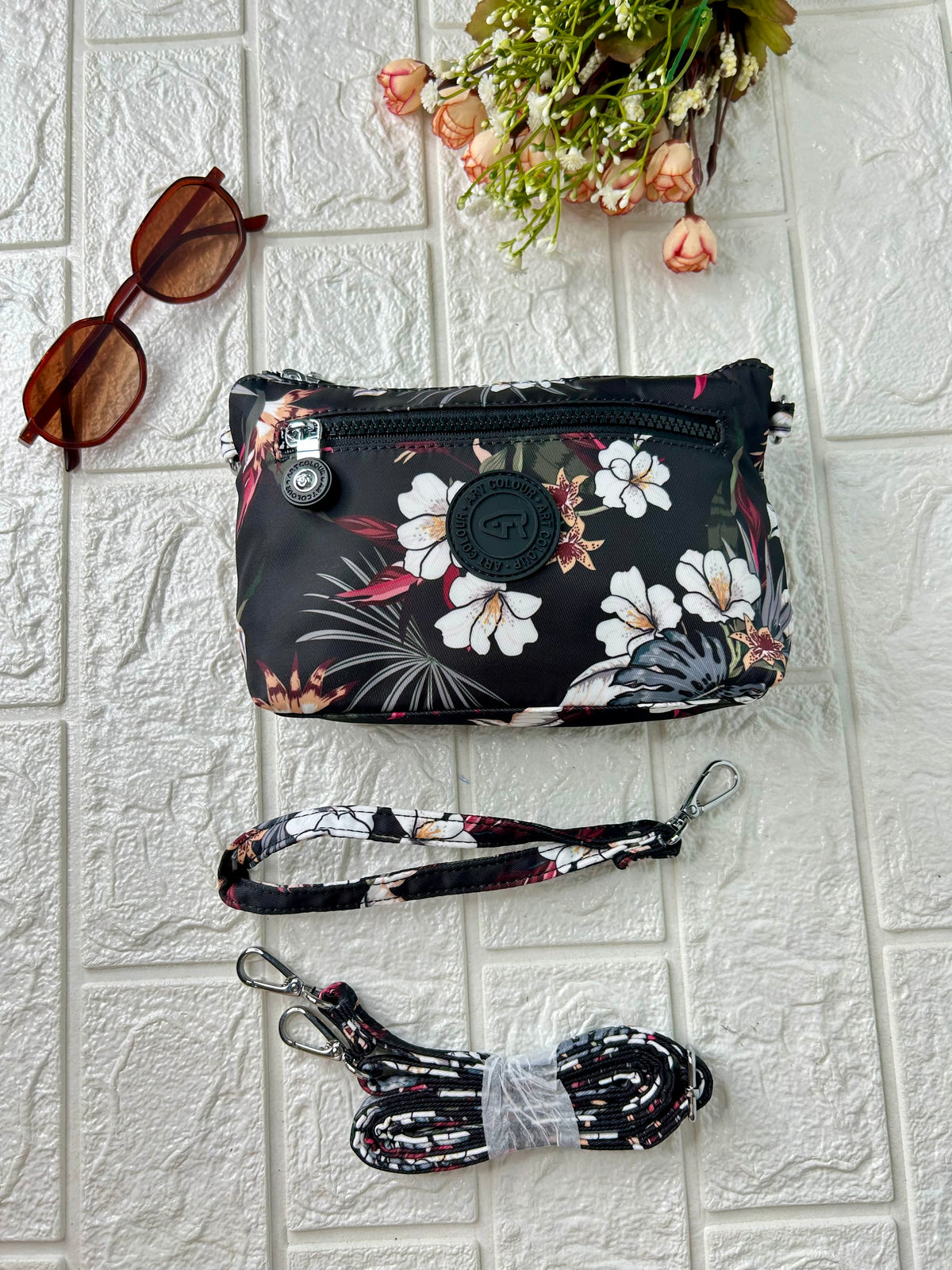 Dura Print Clutch Sling
