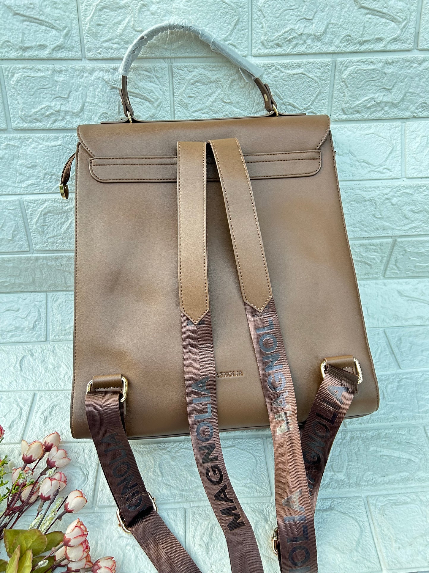 Floral Accent Backpack