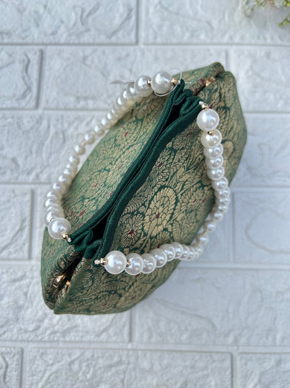 Brocade Potali bag