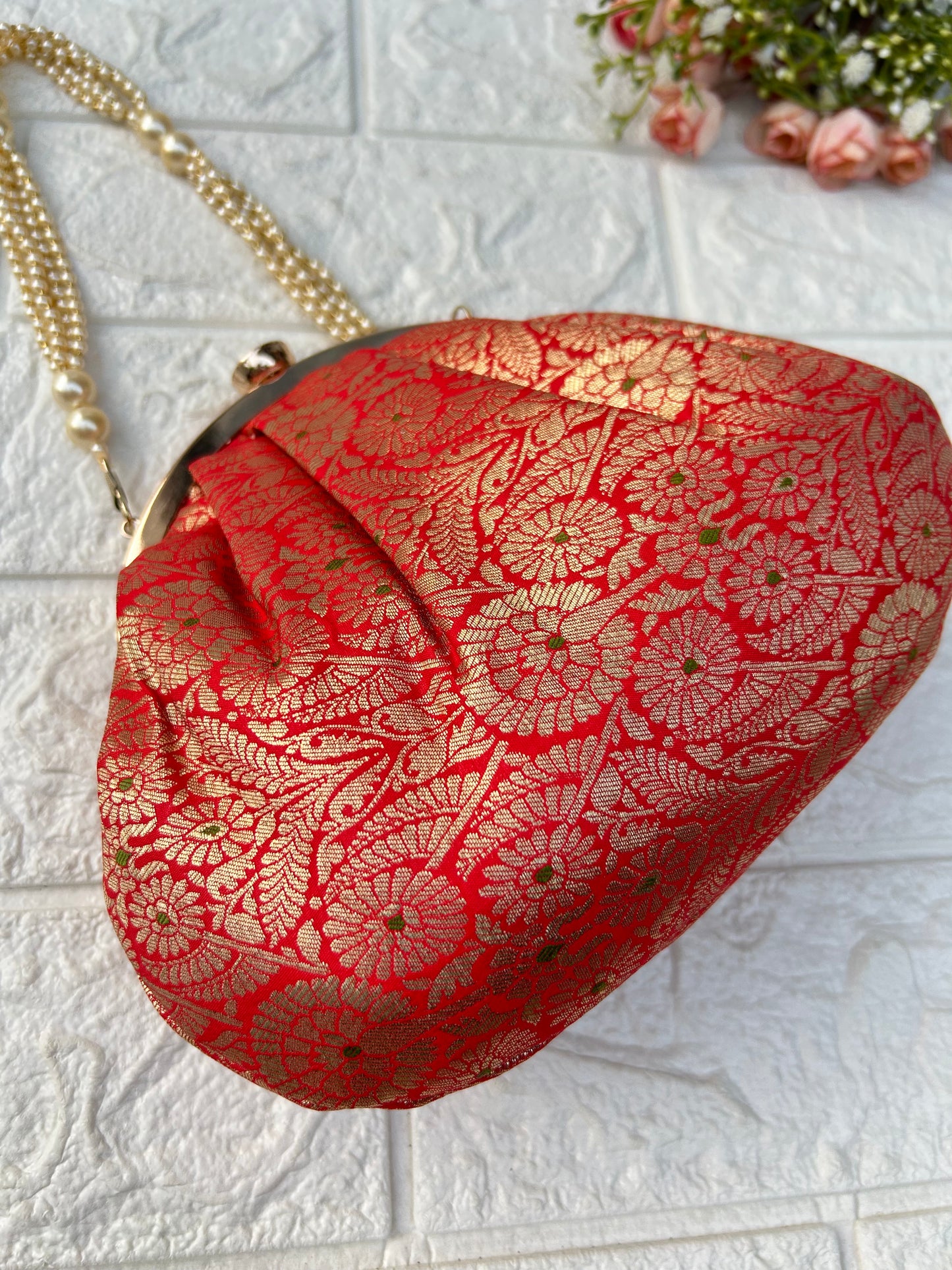 Brocade Potali Bag