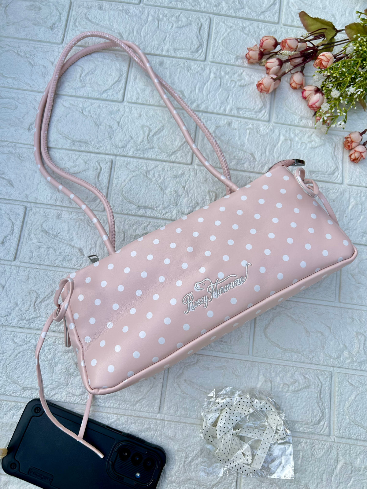 Soft Dot Shoulder Bag