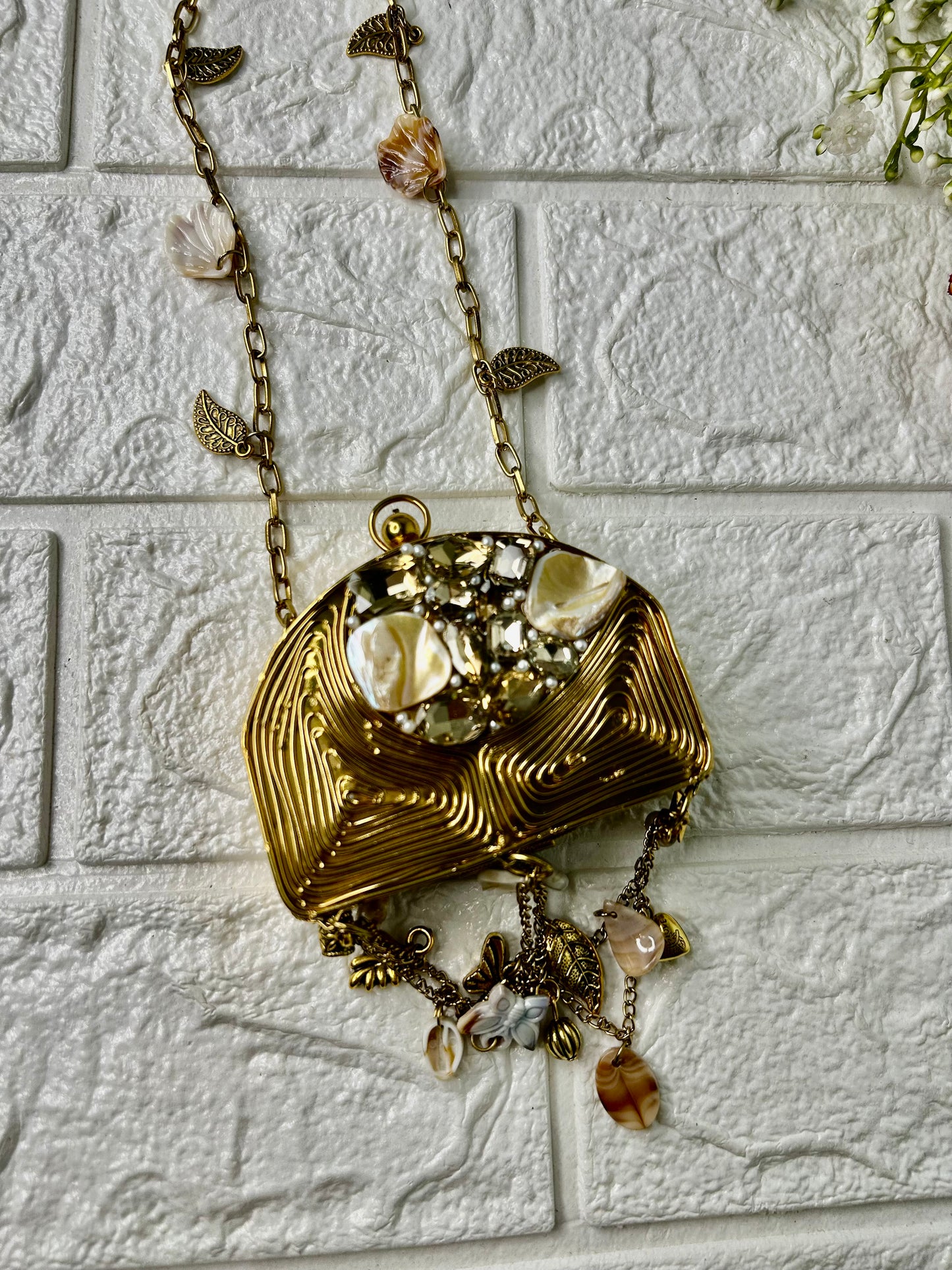 Brass Mini Bag