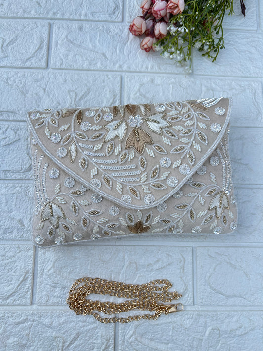 Golden Grace Clutch