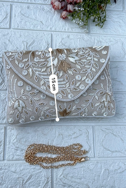 Golden Grace Clutch
