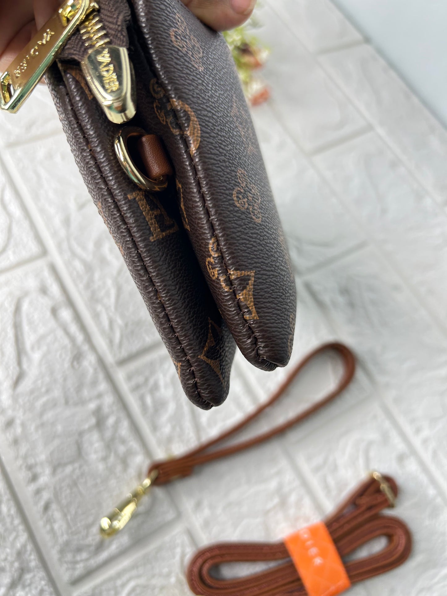 LuxeZip Clutch Sling