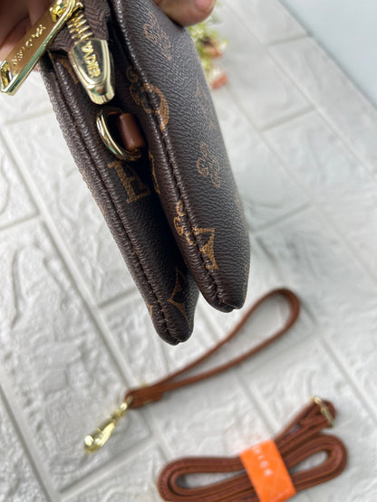 LuxeZip Clutch Sling