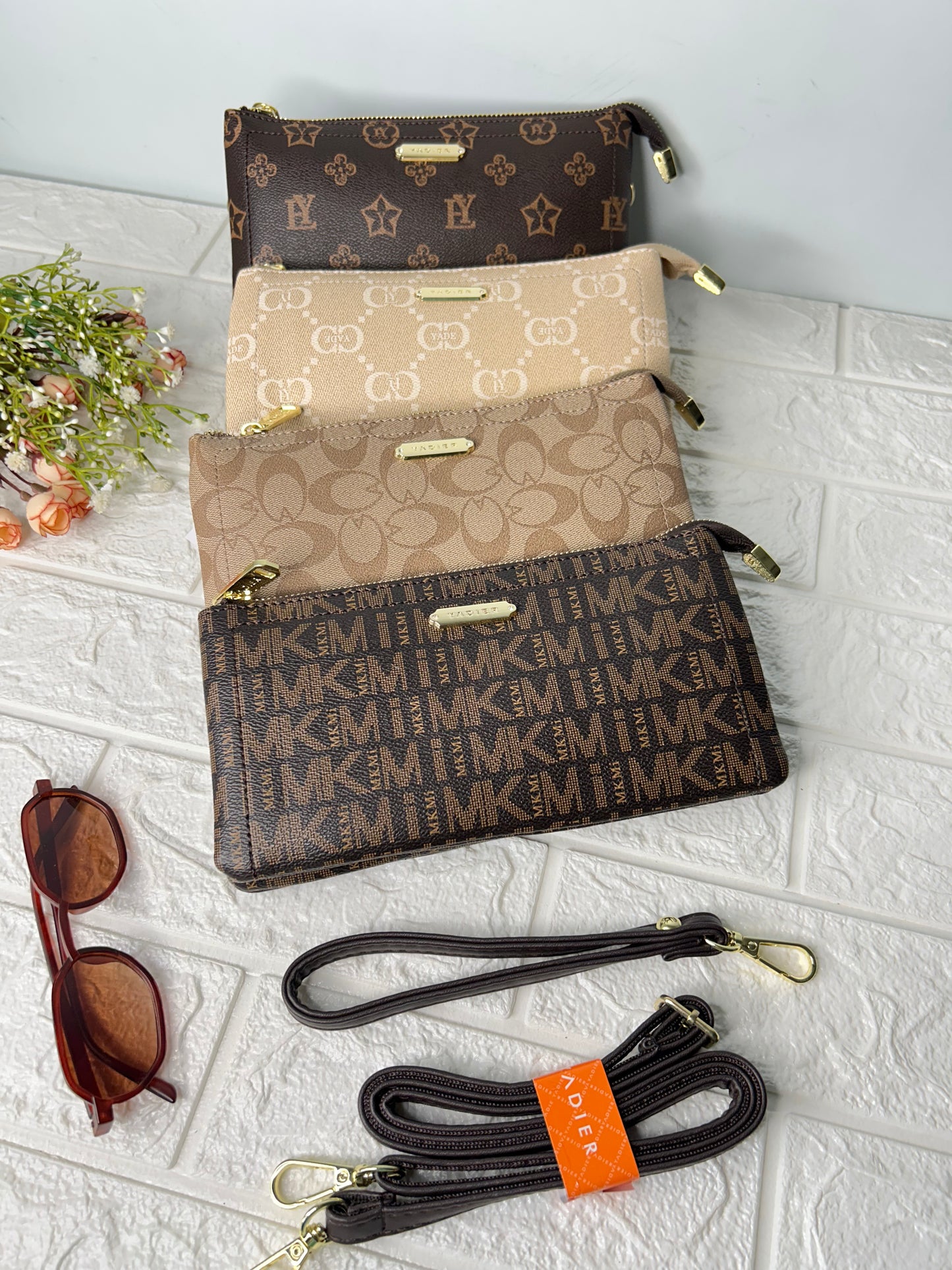 LuxeZip Clutch Sling