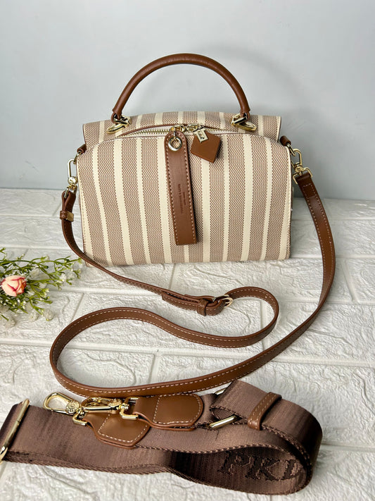 Stripe Barrel Bag!