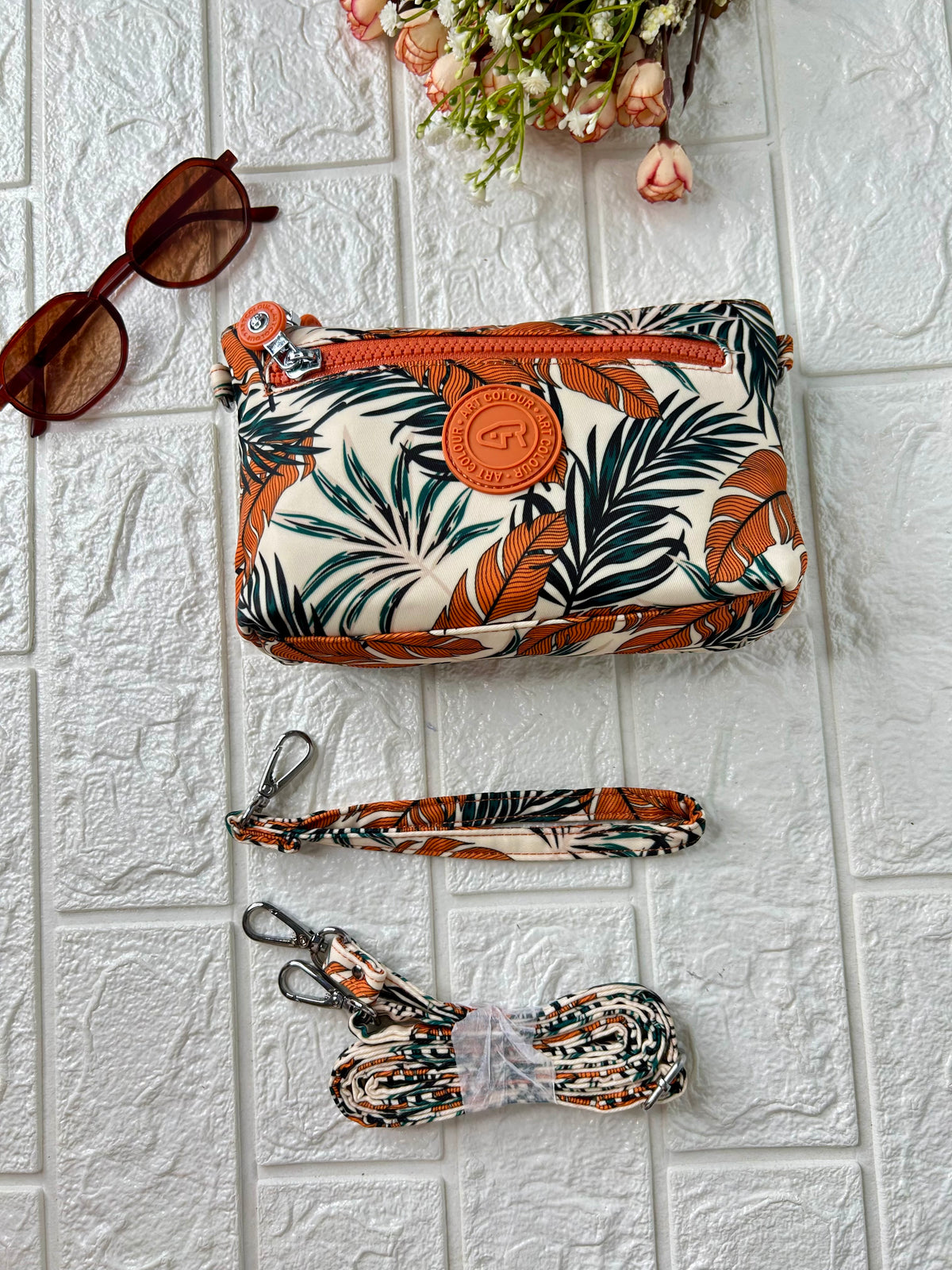 Dura Print Clutch Sling