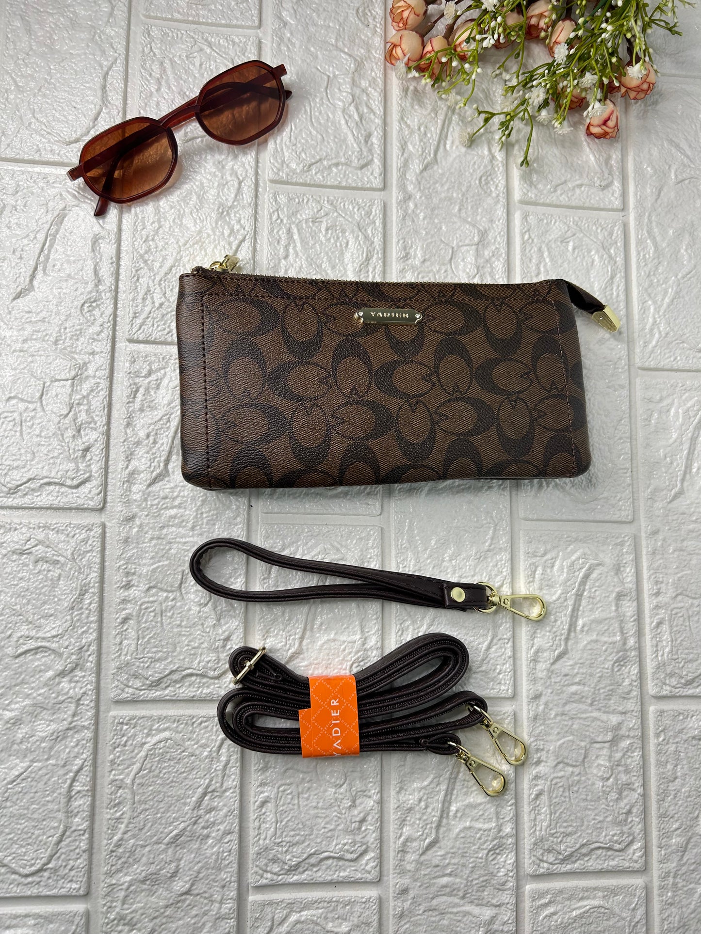 LuxeZip Clutch Sling