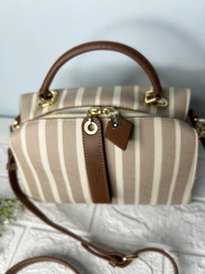 Stripe Barrel Bag!